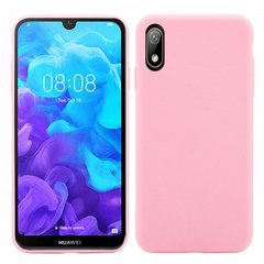 Силиконовый чехол Soft Feel для Huawei Y5-2019 pink