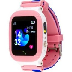 Смарт часы для детей Amigo GO 004 Splashproof Camera+LED pink