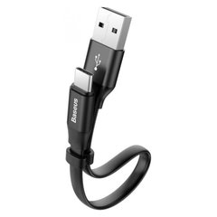 USB кабель Baseus Nimble Type-C 3.0 A 0.23m black