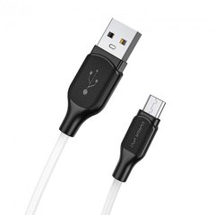 USB кабель Borofone BX42 Micro 2.4A/1m white