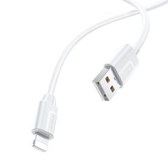 USB кабель Borofone BX55 Harmony Silicone Lightning 1m white
