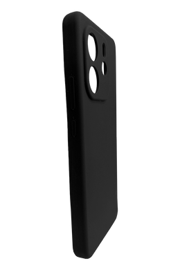 Силіконовий чохол Fibra для Xiaomi Redmi Note 14 4G black Full Camera