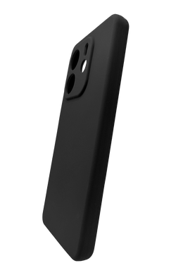 Силіконовий чохол Fibra для Xiaomi Redmi Note 14 4G black Full Camera