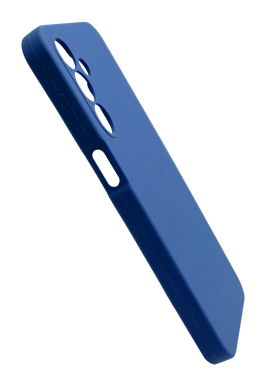 Силиконовый чехол Full Cover для Samsung A16 5G navy blue Full Camera без logo
