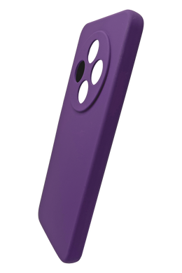 Силіконовий чохол Softy для Xiaomi Redmi 14C 4G purple Full Camera з мікрофіброю