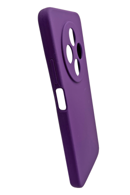 Силіконовий чохол Softy для Xiaomi Redmi 14C 4G purple Full Camera з мікрофіброю