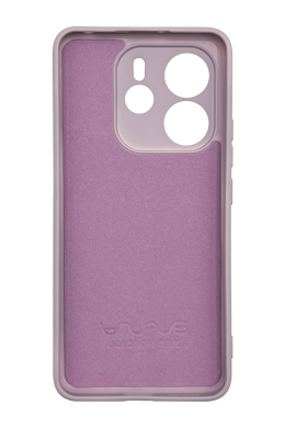 Силіконовий чохол WAVE Сolorful для Xiaomi Redmi Note 14 4G black currant Full Camera (TPU)