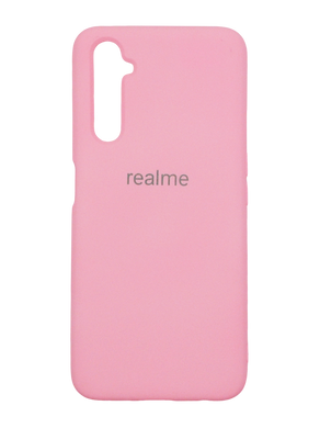Силіконовий чохол Full Cover для Realme 6 Pro pink Protective my color