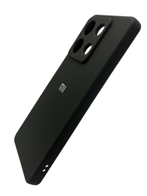 Силиконовый чехол Full Cover для Xiaomi Redmi Note 13 5G black Full Camera