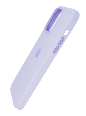 Силіконовий чохол with MagSafe для iPhone 14 light lilac (glycine)