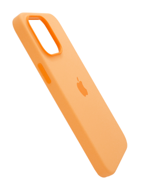 Силіконовий чохол with MagSafe для iPhone 15 Pro Max orange sorbet 1:1 Smart animation