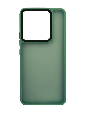 Чохол TPU+PC Lyon Frosted для Xiaomi Redmi 13 4G/Poco M6 green