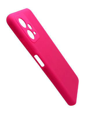 Силіконовий чохол Full Cover для Xiaomi Redmi Note 12 5G barbie pink (AAA) Full Camera без logo