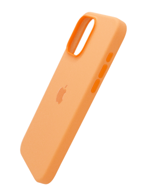 Силіконовий чохол with MagSafe для iPhone 15 Pro Max orange sorbet 1:1 Smart animation