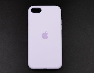 Силіконовий чохол Full Cover для iPhone SE 2020 lilac