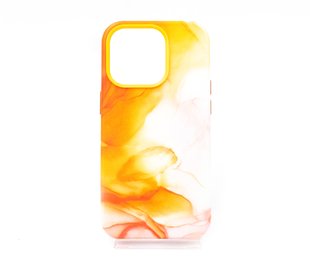 Чохол шкіряний Figura Series Case with MagSafe для iPhone 14 Pro orange