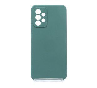 Силиконовый чехол Molan Cano Smooth для Samsung A52/A52S green Full Camera