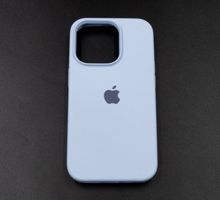 Силіконовий чохол Full Cover для iPhone 14 Pro lilac blue(lilac cream)