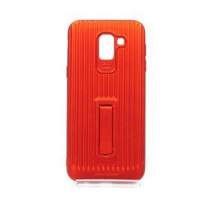 Чохол MiaMI Hike для Samsung J6 2018 red с подставкой