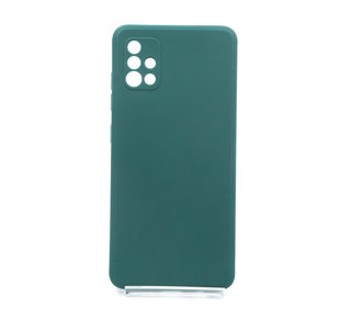 Силіконовий чохол Candy Full Camera для Samsung A51 green