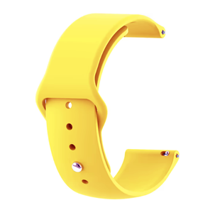 Ремінець Sport Silicone для Xiaomi Amazfit\Samsung 22mm yellow