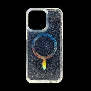 Чохол MagSafe shiny для iPhone 14 Pro Max clear