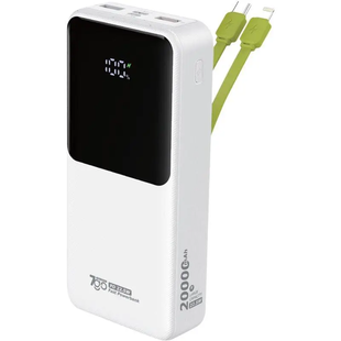 Power Bank 7GO GPW-07 PD22.5W 20000mAh white