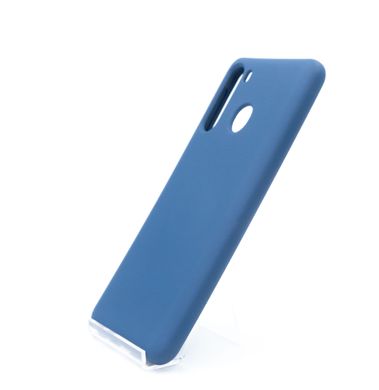 Силиконовый чехол Full Soft для Samsung A21/A215 navy blue