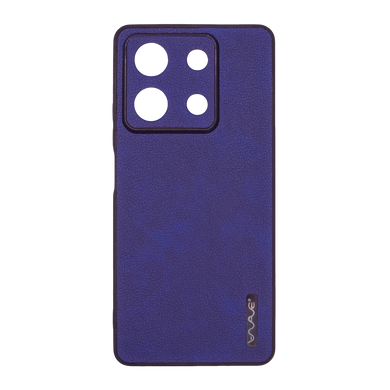 Чехол WAVE Leather для Xiaomi Redmi Note 13 5G blue Full Camera