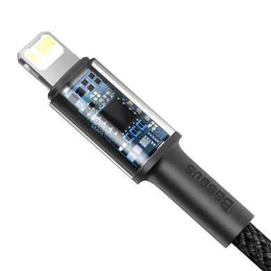 Кабель Baseus High Density Braided Type-C to Lightning PD 20W 1m black
