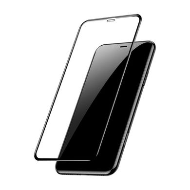 Захисне 4D скло ЛЮКС для iPhone XR/11 0,3mm black