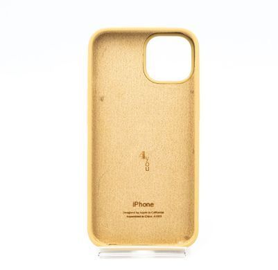 Силіконовий чохол Full Cover для iPhone 14 gold