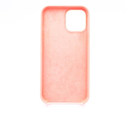 Силіконовий чохол Full Cover для iPhone 12 Pro Max hot pink
