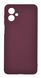 Силиконовый чехол Full Soft для Motorola G54 plum Full Camera