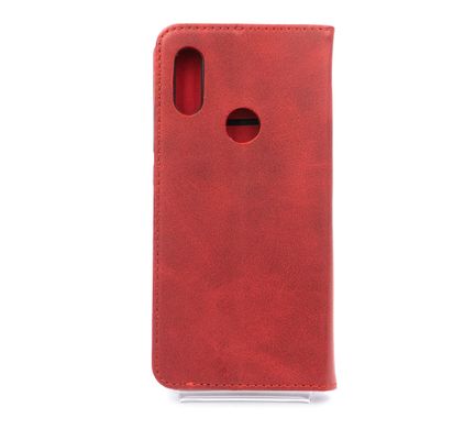Чохол книжка Black TPU Magnet для Xiaomi Redmi 7 red
