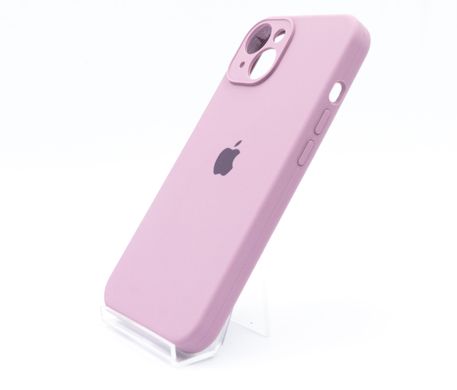 Силіконовий чохол Full Cover для iPhone 14 lilac pride Full Camera