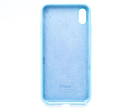 Силіконовий чохол Full Cover для iPhone XS Max blue