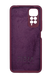 Силіконовий чохол Fibra для Xiaomi Redmi Note 11/Note 11S marsala Full Camera