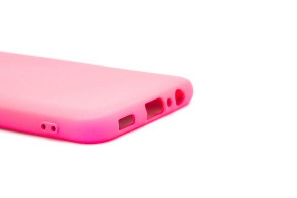Силіконовий чохол Full Cover для Samsung A04E barble pink Full Camera без logo
