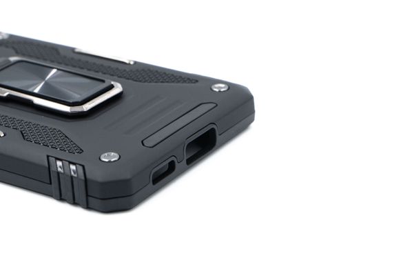 Чохол Camshield Army Ring для Samsung A53 5G black протиударний шторка/захист камери