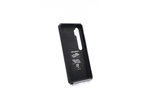 Чохол Getman Serge Ring for Magnet для Xiaomi Mi Note 10 black протиударний