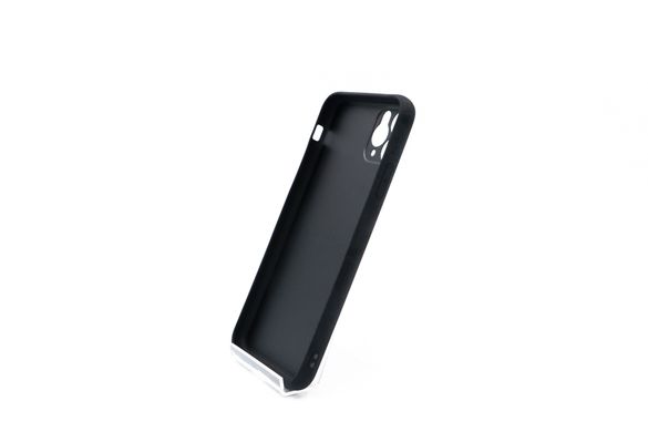 Накладка шкіра для iPhone 11 Pro Max black Pu Petro classic