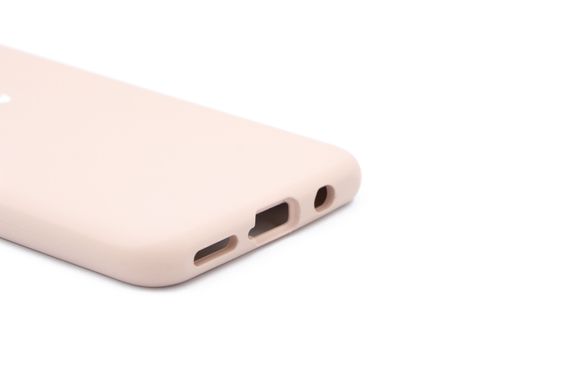 Силіконовий чохол Full Cover для Huawei P30 Lite pink sand