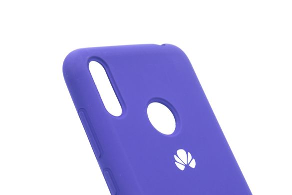 Силіконовий чохол Full Cover для Huawei Y7 2019 purple