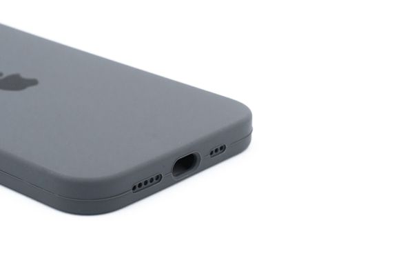Силіконовий чохол Full Cover для iPhone 13 dark grey