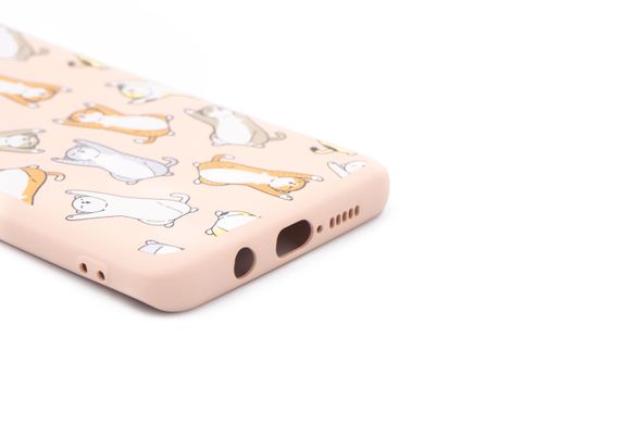 Силиконовый чехол WAVE Fancy для Xiaomi Mi Note 10 Lite cats/pink sand TPU