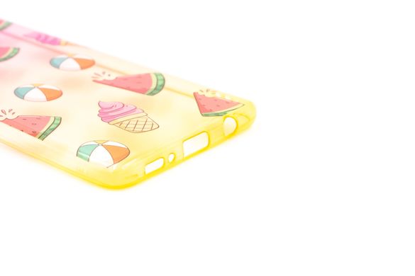 Силиконовый чехол WAVE Sweet&Asid Case для Samsung A51 (TPU) red/yellow/watermelon