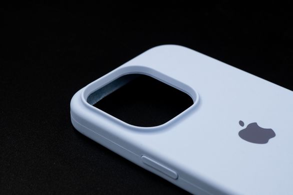 Силіконовий чохол Full Cover для iPhone 14 Pro lilac blue(lilac cream)