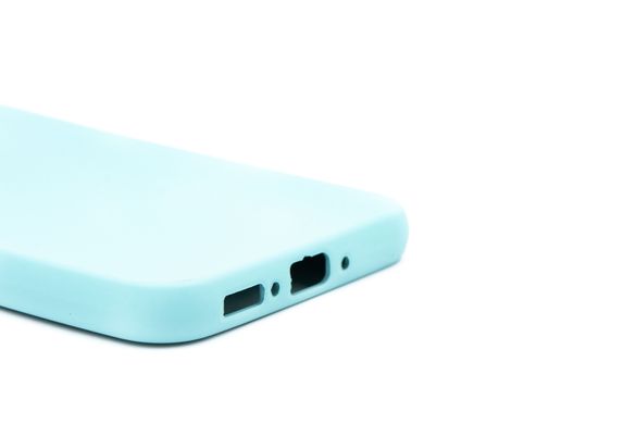 Силіконовий чохол Full Cover для Samsung A34 5G azure Full Camera без logo
