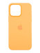 Силіконовий чохол with MagSafe для iPhone 15 Pro Max orange sorbet 1:1 Smart animation